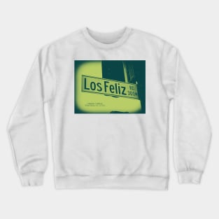 Los Feliz Road JOURNEY, Glendale, California by Mistah Wilson Crewneck Sweatshirt